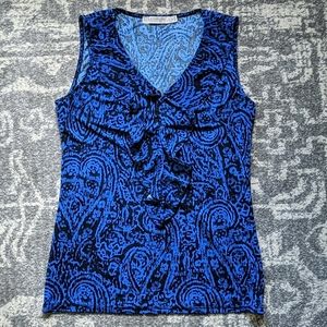 Sleeveless Ruffle Top